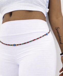 Fortified Ruby and Emerald Waistbead